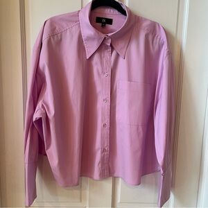 Banana Republic lavender Button Down Shirt